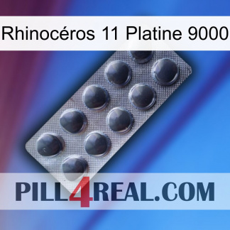 Rhinocéros 11 Platine 9000 30